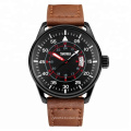 original wristwatch company Skmei 9113 wholesale make your own logo mens leather quartz watches